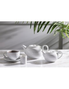 Théières Olympia 426ml - lot de 4 blanc 2