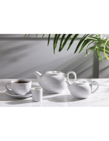 Théières Olympia 426ml - lot de 4 blanc