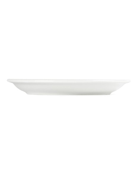 Assiettes Olympia Whiteware 180 mm - lot de 12