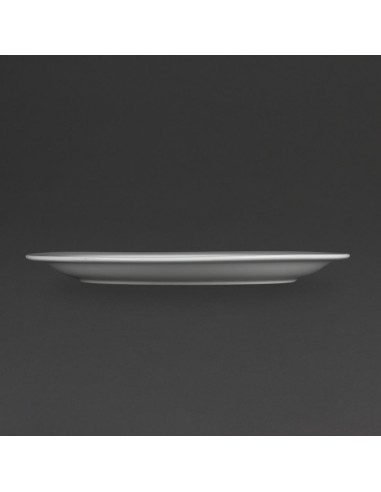 Assiettes Olympia Whiteware 280mm - lot de 6