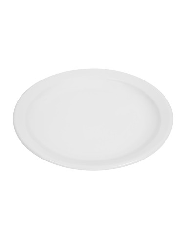 Assiettes Olympia Whiteware 250mm - lot de 12