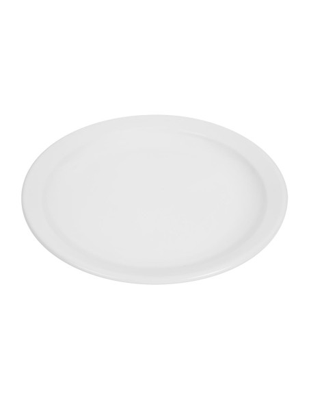 Assiettes Olympia Whiteware 250mm - lot de 12