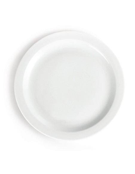 Assiettes Olympia Whiteware 280mm - lot de 6