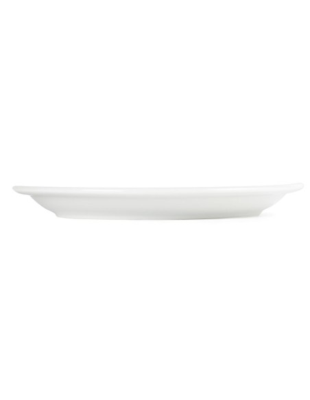 Assiettes Olympia Whiteware 230mm - lot de 12