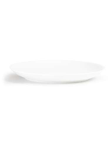 Assiettes plates rondes Olympia Whiteware 280mm - lot de 6