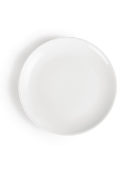Assiettes plates rondes Olympia Whiteware 280mm - lot de 6