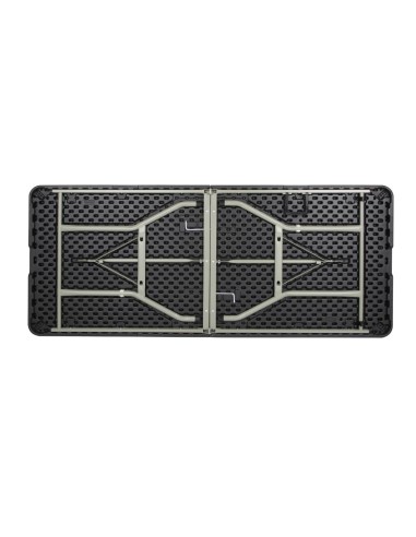 Table pliable Bolero noire 182 cm - CHR