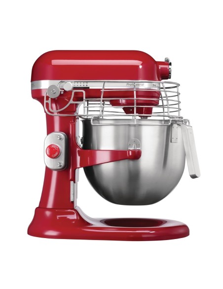 Batteur professionnel Kitchenaid 6,9L rouge - 5KSM7990XEER