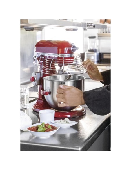 Batteur professionnel Kitchenaid 6,9L rouge - 5KSM7990XEER