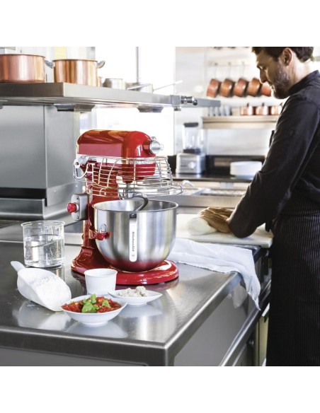 Batteur professionnel Kitchenaid 6,9L rouge - 5KSM7990XEER