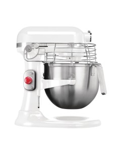 Batteur professionnel Kitchenaid 6,9L blanc - 325W