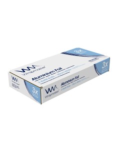 Papier aluminium Wrapmaster 300 mm x 30 m - Lot de 3 2
