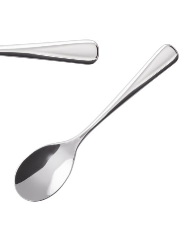 Cuillères à café Olympia Roma - lot de 12 inox poli