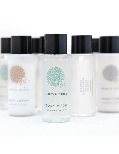 Gel douche Geneva Guild 30ml - Lot 300 économique