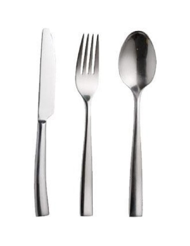 Echantillons 3 couverts Olympia Torino - Inox 18/10