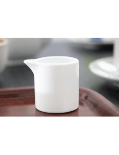Pots à lait et crème Olympia Whiteware 57 ml (lot de 6) 2