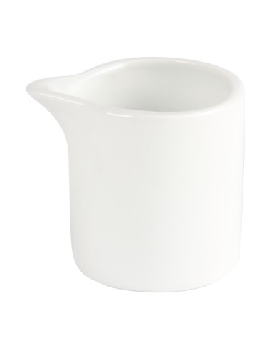 Pots à lait et crème Olympia Whiteware 57 ml (lot de 6)