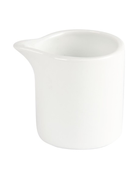 Pots à lait et crème Olympia Whiteware 57 ml (lot de 6)