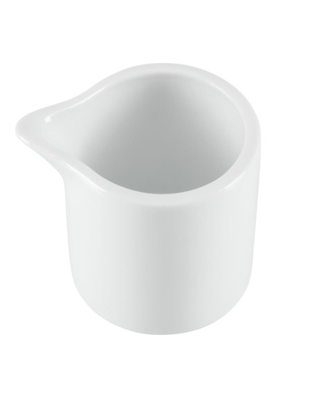 Pots à lait et crème Olympia Whiteware 57 ml (lot de 6)