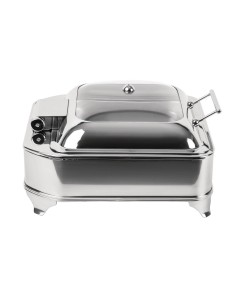 Chafing dish électrique carré Olympia 6L - inox