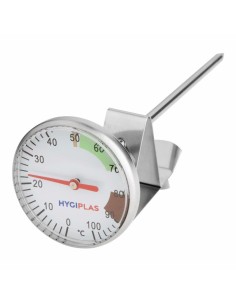 Thermomètre à café et à lait 125mm - Hygiplas