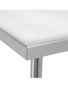 Table de découpe inox Vogue 900mm - Planche réversible 2