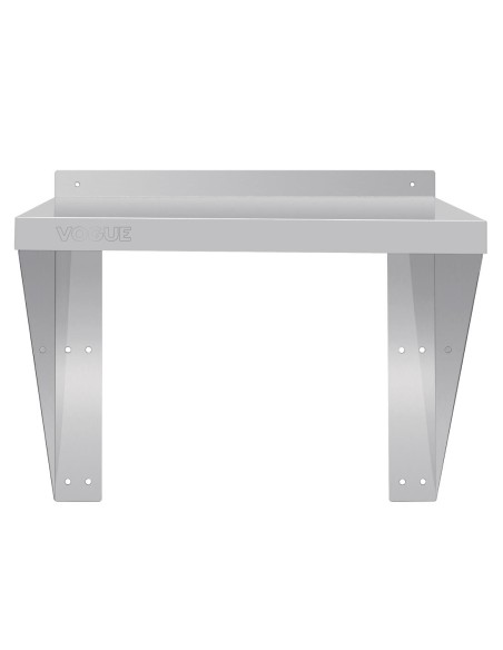 Etagère murale inox Vogue pour micro-ondes - 35 kg