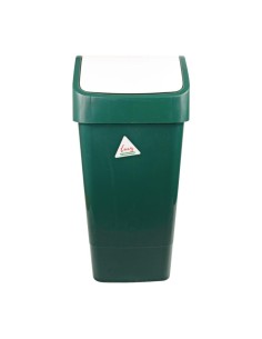 Poubelle polypropylène verte 50L - Scot Young