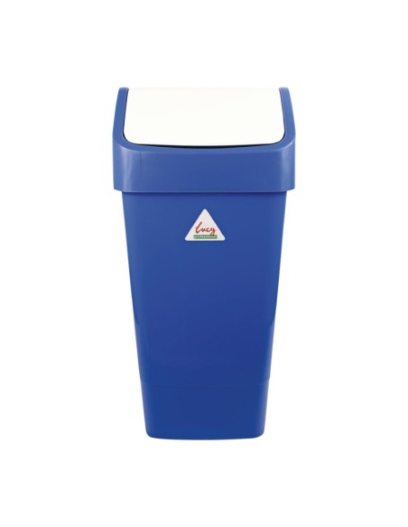 Poubelle polypropylène 50L bleu - Scot Young