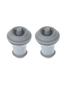 Bouchons de rechange Vacu Vin - Lot de 2 - Silicone noir