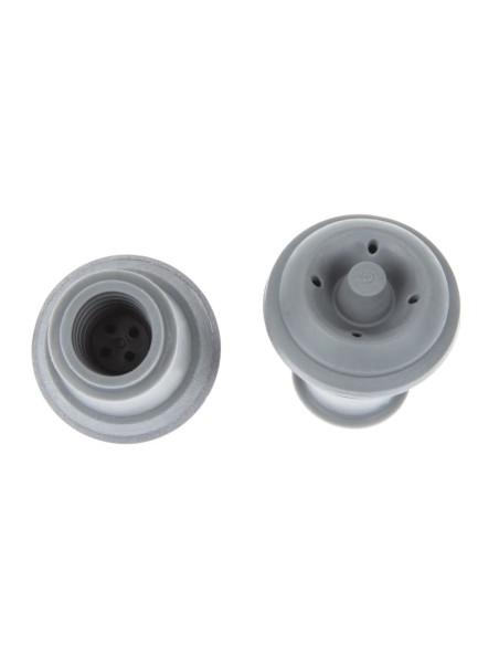 Bouchons de rechange Vacu Vin - Lot de 2 - Silicone noir