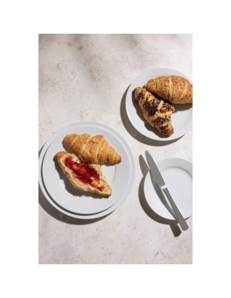 Assiettes à bord large Olympia Athena 202 mm - lot de 12
