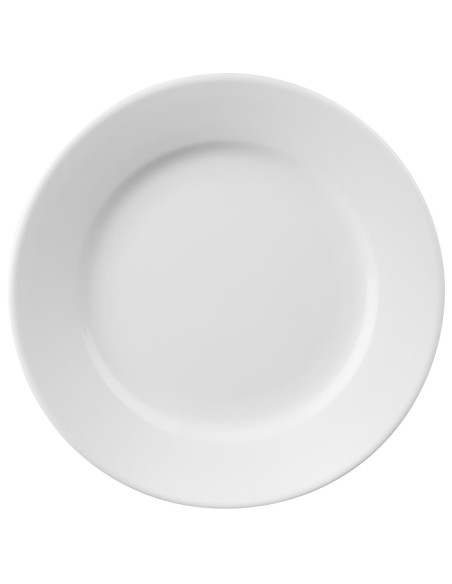 Assiettes à bord large Olympia Athena 202 mm - lot de 12