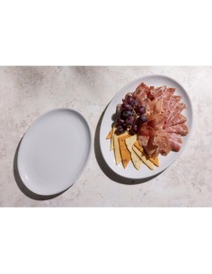 Assiettes coupes ovales Olympia Athena 254x197 mm - lot de 12 2