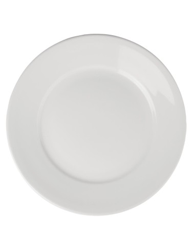 Assiettes bord large Olympia Athena 280mm - lot de 6