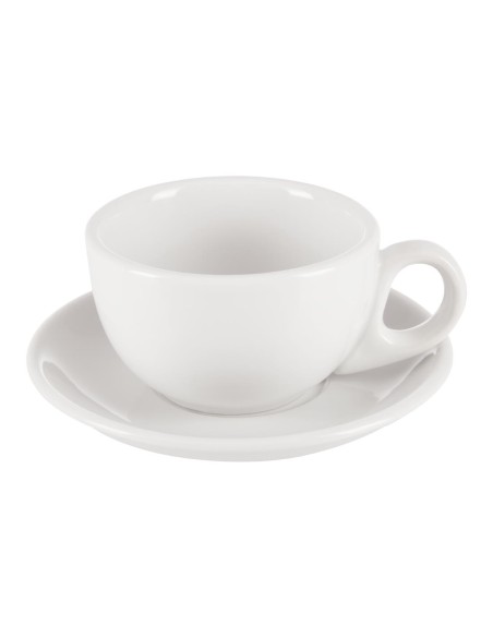 Tasses à cappuccino Olympia Athena 228 ml - Lot de 24