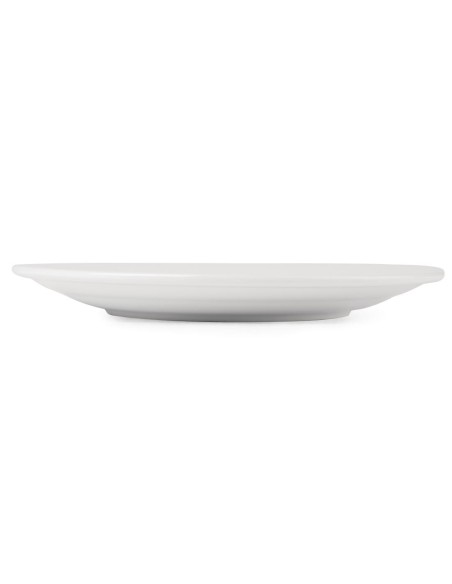 Assiettes bord large Olympia Athena 280mm - lot de 6
