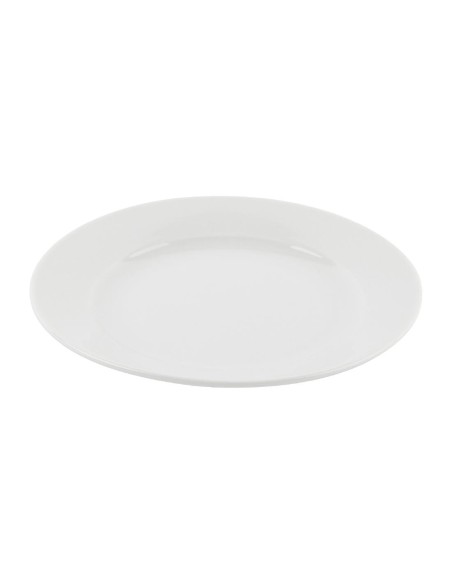 Assiettes à bord large Olympia Athena 165mm - Lot de 12