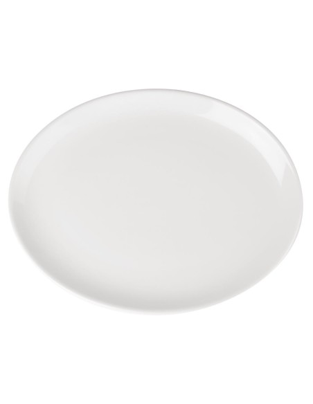 Assiettes ovales Olympia Athena 305x241 mm - lot de 6