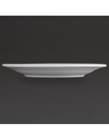 Assiettes à bord large Olympia Athena 165mm - Lot de 12