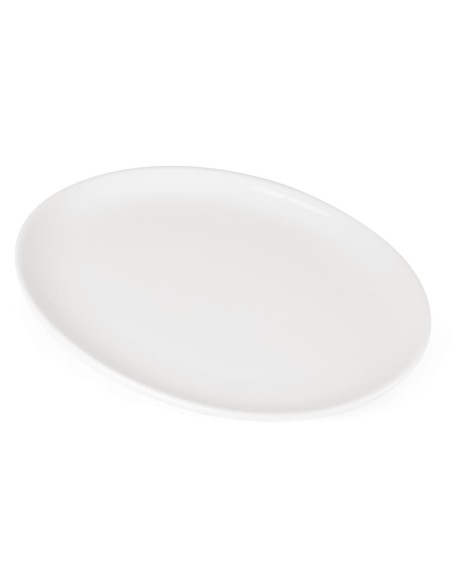 Assiettes ovales Olympia Athena 305x241 mm - lot de 6