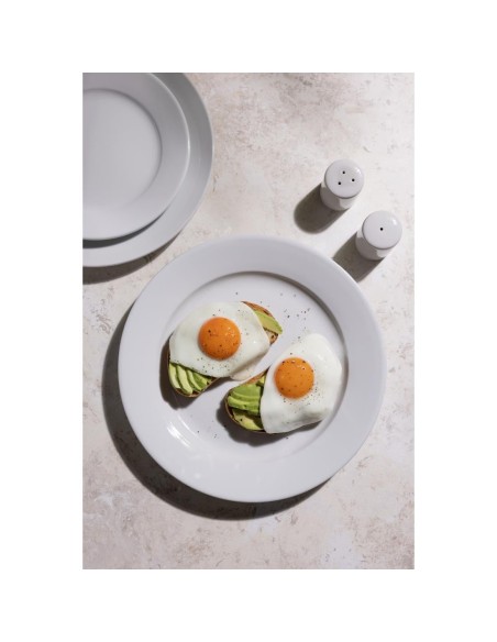 Salières Olympia Athena - Lot de 12, blanche