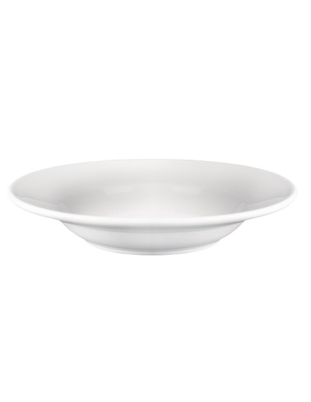Assiettes à soupe et pâtes Olympia Athena 228mm - lot de 6
