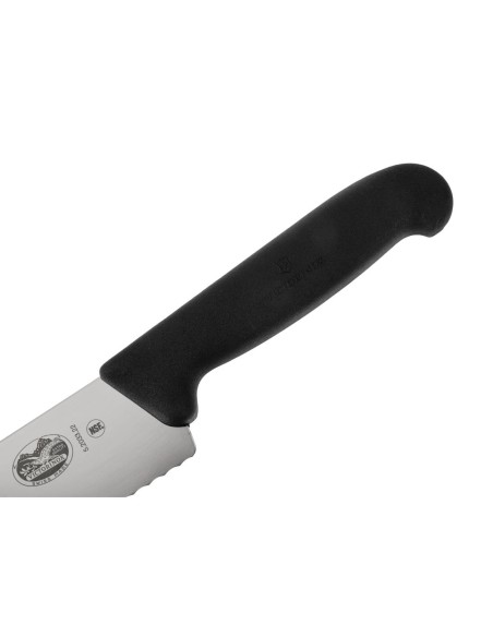 Couteau denté Fibrox Victorinox 220mm - Qualité pro
