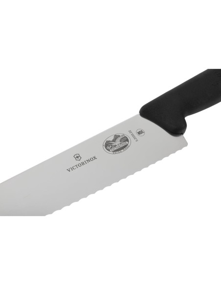Couteau denté Fibrox Victorinox 220mm - Qualité pro