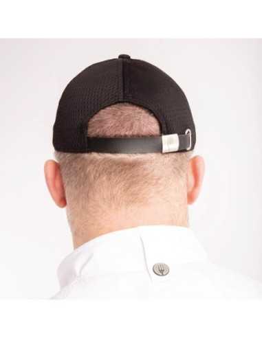 Casquette baseball Cool Vent Chef Works noire et grise