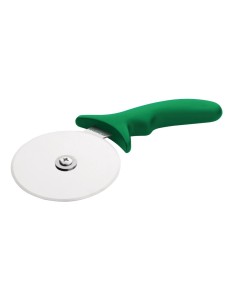 Roulette à pizza Hygiplas 102mm verte 2