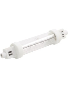 Ampoule quartz 300W double enveloppe R7 - 118mm