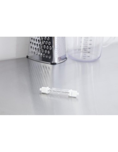 Ampoule quartz 300W double enveloppe R7 - 118mm