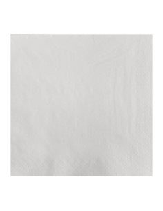 Serviettes papier blanches Fasana 400mm - Lot 1000